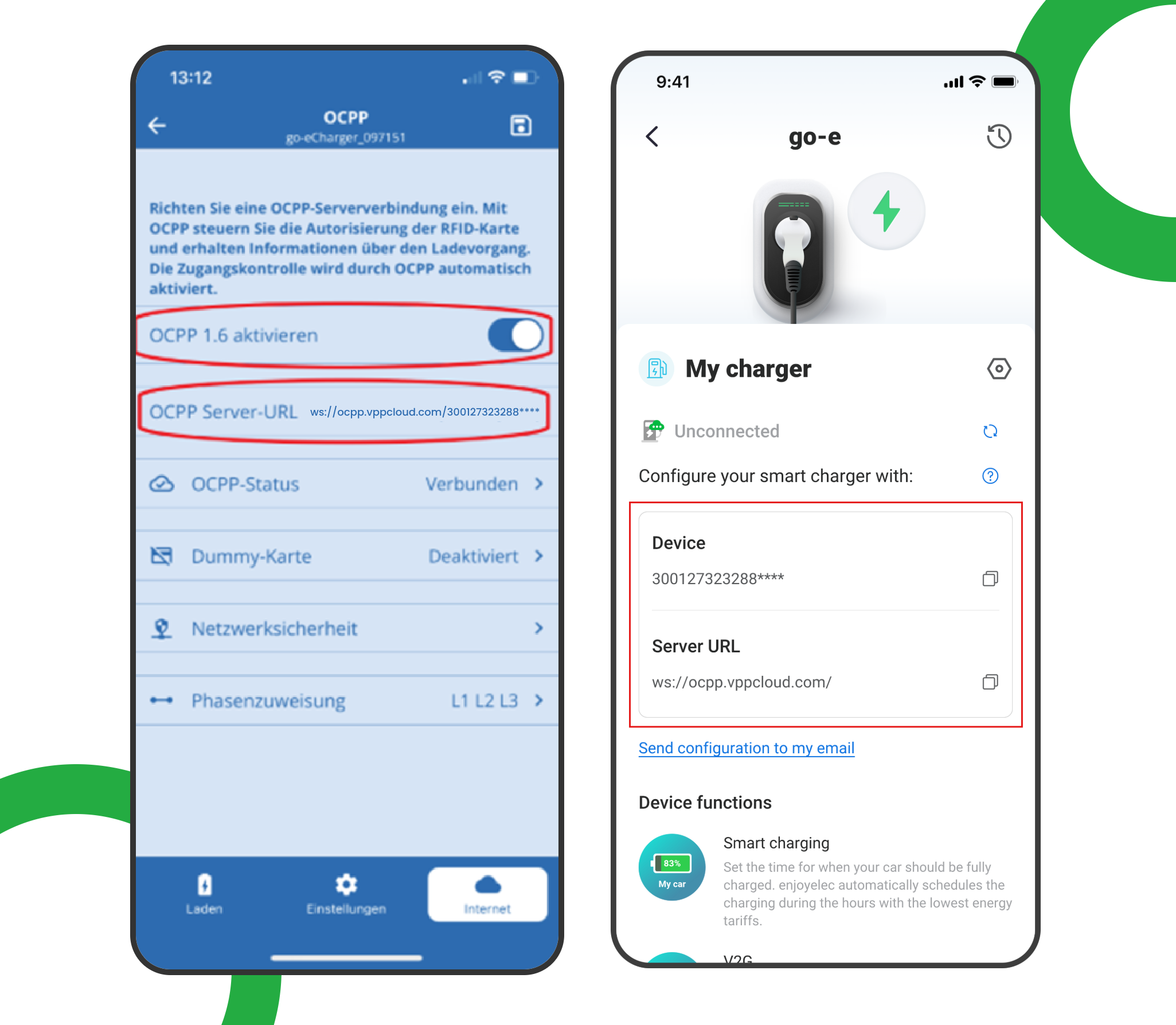 Application enjoyelec avec chargeur go-e