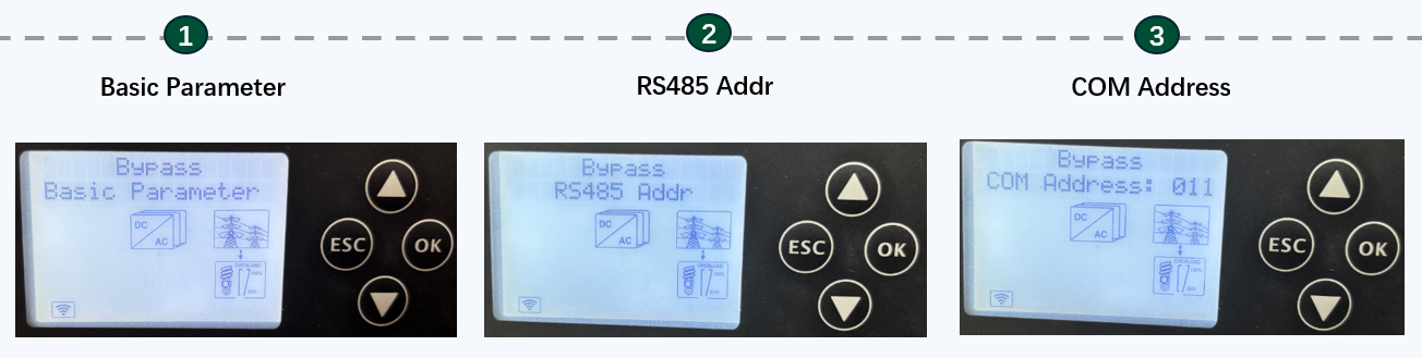  Inverter Communication Setting