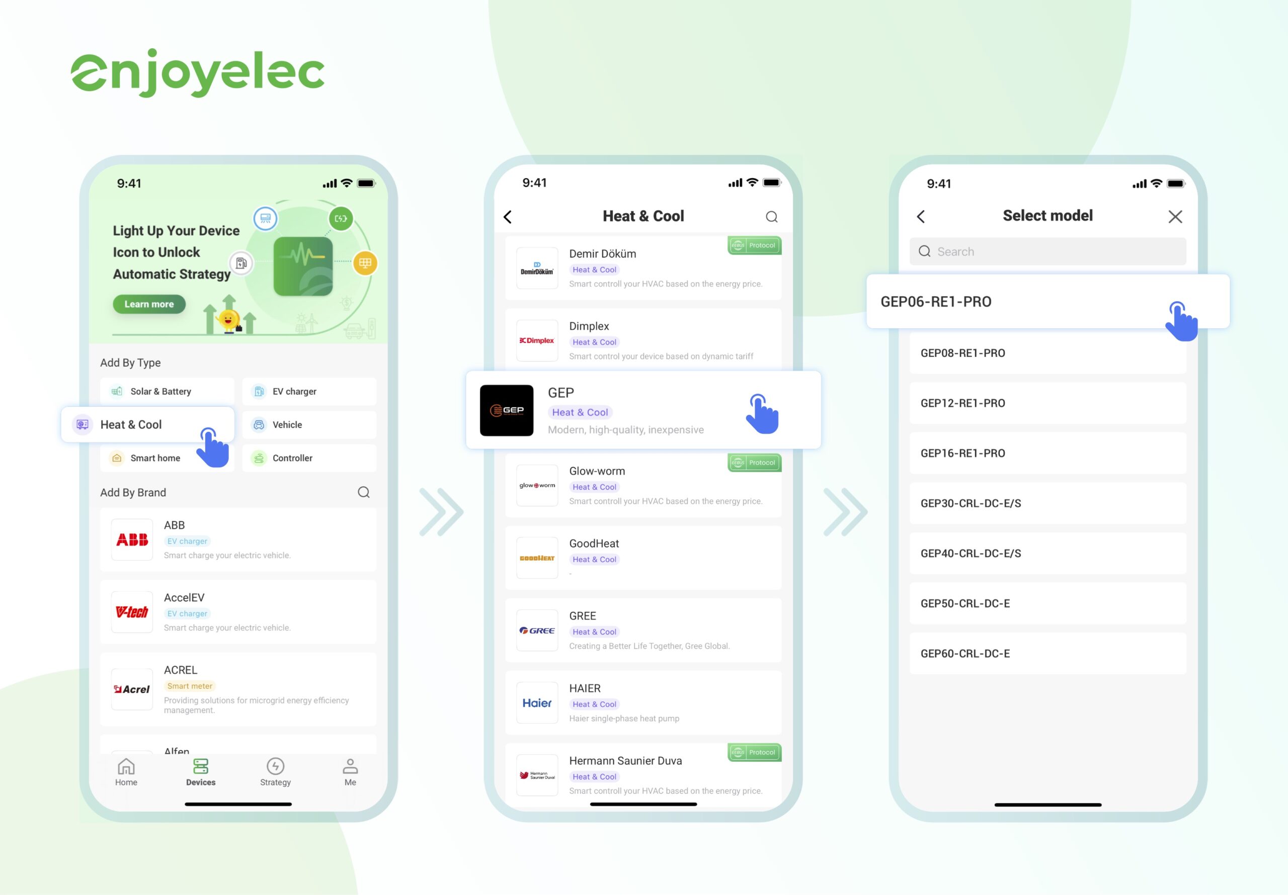 Integrate your GEP heat pump to enjoyelec HEMS Controller through this guide Integrate your GEP heat pump to enjoyelec HEMS Controller through this guide