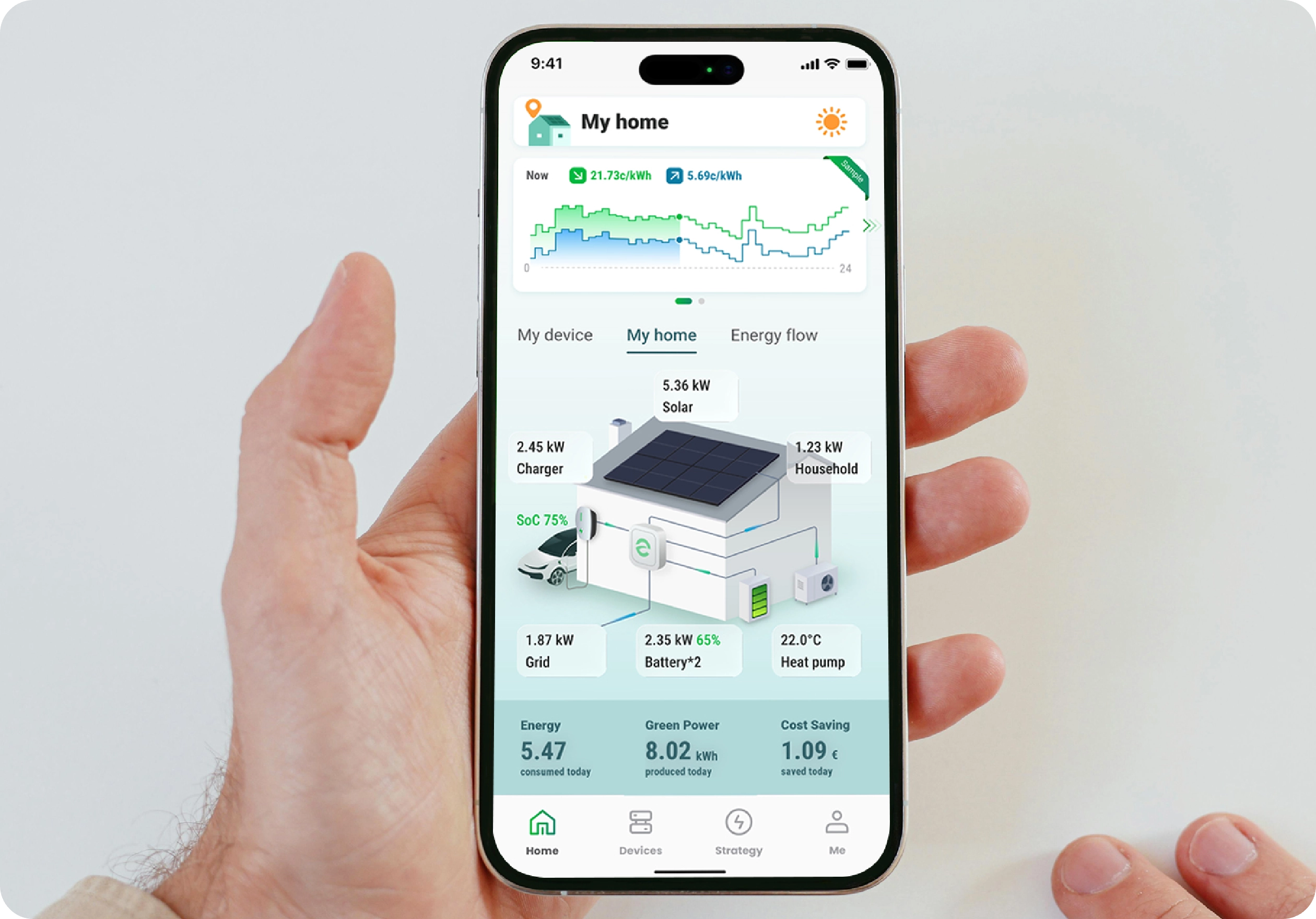 The App is available for end user and installer