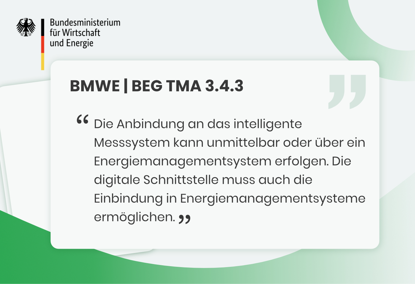 BEG and Energy Management System